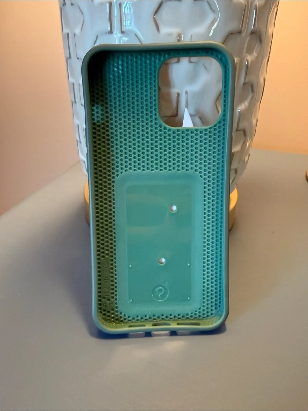Loopy Case Lemon Print Phone Case in White and Yellow